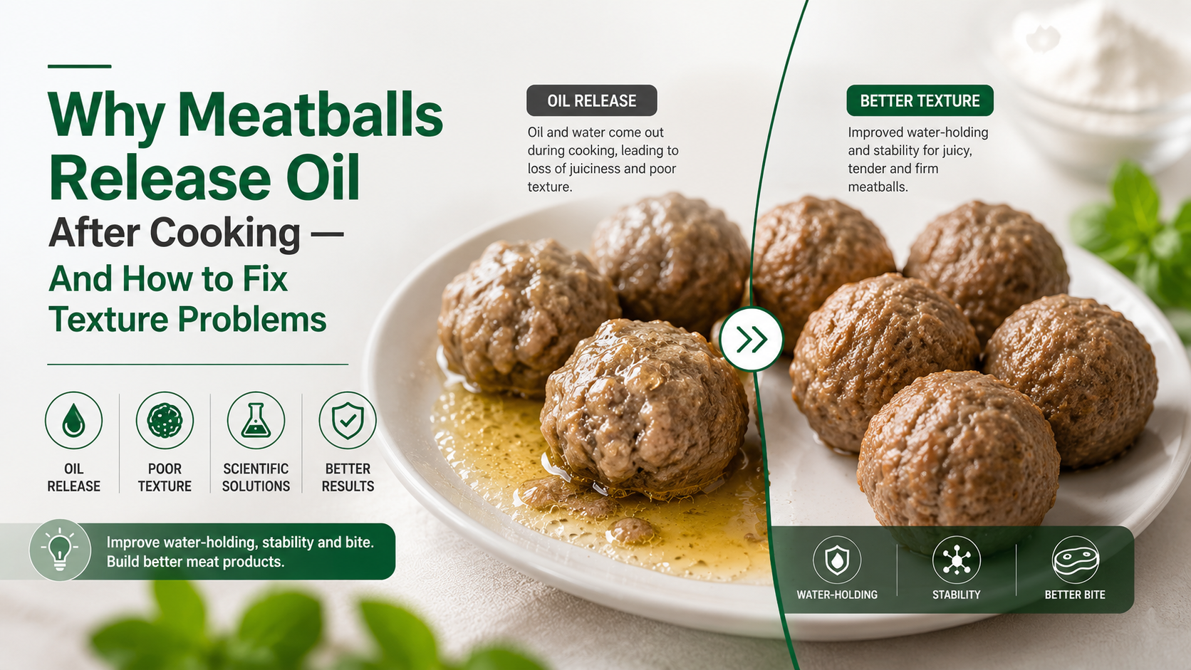 Read more about the article Why Meatballs Release Oil After Cooking — And How to Fix Texture Problems